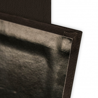 Холст на картоне чёрный 100% хлопок, 280г/м2, 30х40см Холст на картоне чёрный 100% хлопок, 280г/м2, 30х40см